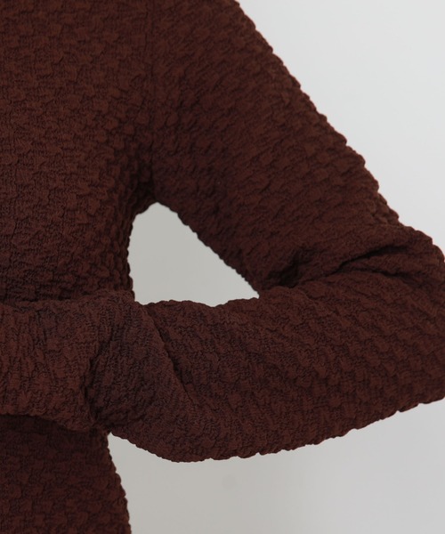 archives(アルシーヴ)の「プチハイカットプルオーバー(Tシャツ/カットソー・レディース・アイボリー/ブラック/ブラウン・MEDIUM)」の10枚目の写真