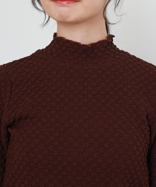 archives(アルシーヴ)の「プチハイカットプルオーバー(Tシャツ/カットソー・レディース・アイボリー/ブラック/ブラウン・MEDIUM)」の9枚目の写真