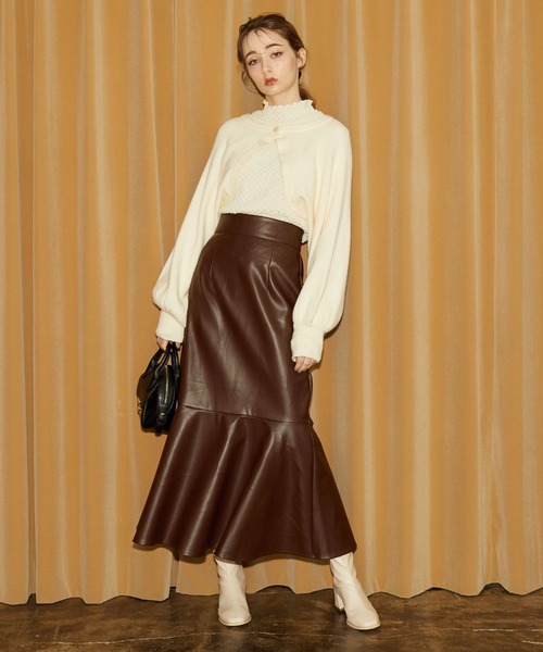 archives(アルシーヴ)の「プチハイカットプルオーバー(Tシャツ/カットソー・レディース・アイボリー/ブラック/ブラウン・MEDIUM)」の15枚目の写真