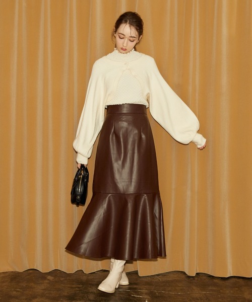 archives(アルシーヴ)の「プチハイカットプルオーバー(Tシャツ/カットソー・レディース・アイボリー/ブラック/ブラウン・MEDIUM)」の16枚目の写真