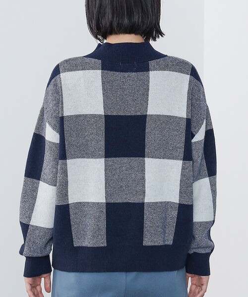 【BEAMS HERAT】ビームスハート セーター ニット マルチカラーニット 長袖 BEAMS HEART（ビームス ハート）カラフル マルチボーダーニット