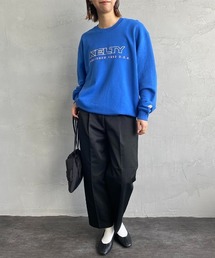 [KELTY/ケルティ] 別注 発泡ロゴプリント クルーネックスウェット
