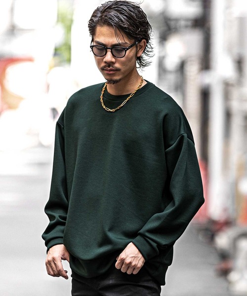 JOKER（ジョーカー）の「オーバーサイズプルオーバースウェットパーカー メンズ スウェット ビッグシルエット トレーナー メンズ ポンチ素材 春服（パーカー・メンズ・アイボリー/ブルー系その他/ブラック系その他/グレー/グリーン系その他/ブラック/ホワイト系その他/グリーン/ブルー/グレー系その他・XL/M/L）」の22枚目の写真