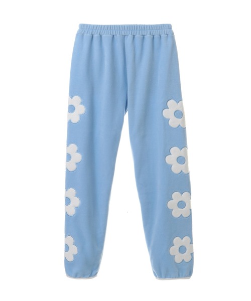 Candy Stripper(キャンディストリッパー)の「FLOWER FLEECE パンツ(その他パンツ・レディース・ライトブルー/ブラック/ヘザーグレー・2)」の22枚目の写真
