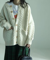 FREAK'S STORE | 【WEB限定】フィッシャーマンクルーカーディガン(カーディガン/ボレロ)