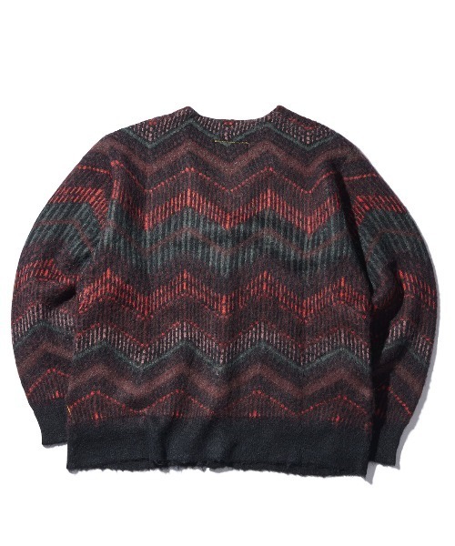 UNION(UNION TOKYO)(ユニオン)の「UNION TOKYO MICHEAUX CARDIGAN ユニオン カーディガン(カーディガン/ボレロ・メンズ・グリーン/レッド・MEDIUM/SMALL/LARGE/XX-LARGE/X-LARGE)」の9枚目の写真