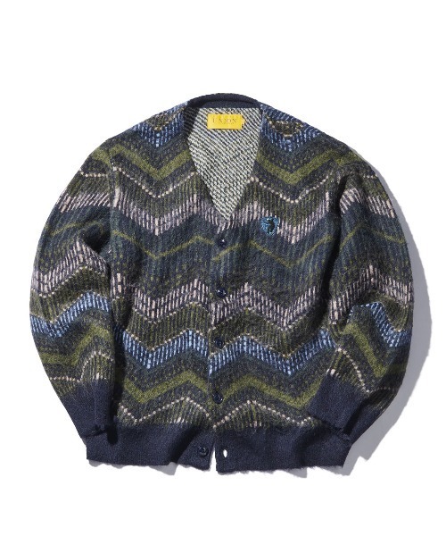 UNION(UNION TOKYO)(ユニオン)の「UNION TOKYO MICHEAUX CARDIGAN ユニオン カーディガン(カーディガン/ボレロ・メンズ・グリーン/レッド・MEDIUM/SMALL/LARGE/XX-LARGE/X-LARGE)」の6枚目の写真