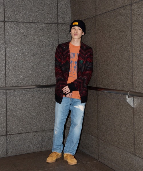 UNION(UNION TOKYO)(ユニオン)の「UNION TOKYO MICHEAUX CARDIGAN ユニオン カーディガン(カーディガン/ボレロ・メンズ・グリーン/レッド・MEDIUM/SMALL/LARGE/XX-LARGE/X-LARGE)」の14枚目の写真
