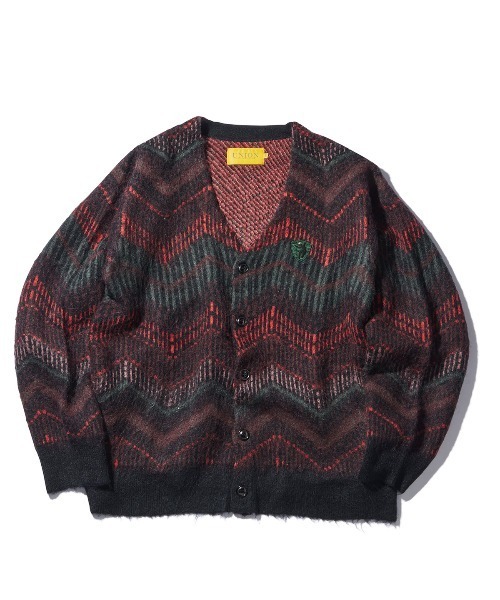 UNION(UNION TOKYO)(ユニオン)の「UNION TOKYO MICHEAUX CARDIGAN ユニオン カーディガン(カーディガン/ボレロ・メンズ・グリーン/レッド・MEDIUM/SMALL/LARGE/XX-LARGE/X-LARGE)」の16枚目の写真