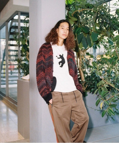 UNION(UNION TOKYO)(ユニオン)の「UNION TOKYO MICHEAUX CARDIGAN ユニオン カーディガン(カーディガン/ボレロ・メンズ・グリーン/レッド・MEDIUM/SMALL/LARGE/XX-LARGE/X-LARGE)」の18枚目の写真