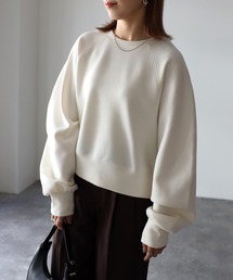 ダンボールショートラグランプルオーバー