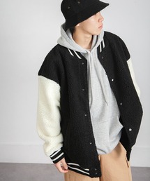 ZIP FIVE | ビッグボアスタジャン/ブルゾンジャケット【ユニセックス】(スタジャン)