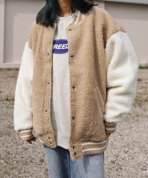 メンズのスタジャン（ベージュ系）一覧 - WEAR