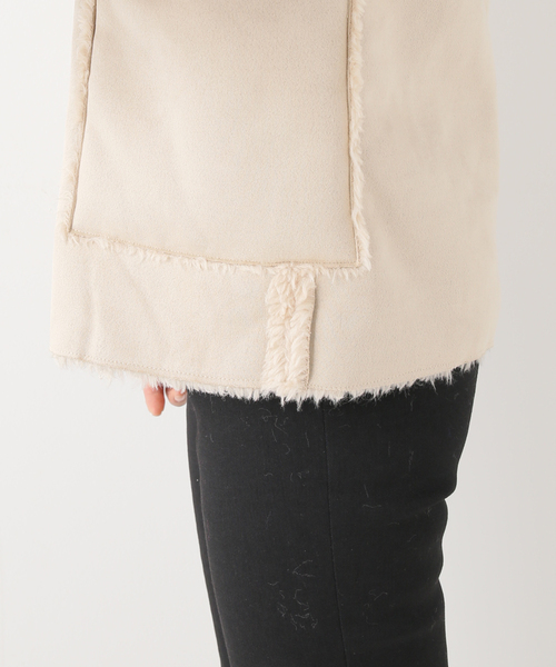 EDIT. FOR LULU（エディットフォールル）の「【TAVUS MILANO/タブス ミラノ】ボアリバーシブル ブルゾン（ブルゾン・レディース・ブラック・SMALL/MEDIUM）」の11枚目の写真