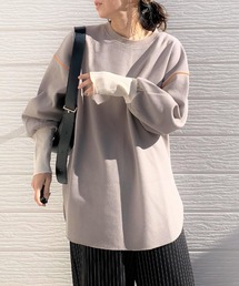 Q | 鹿の子 リラックスプルオーバー(Tシャツ/カットソー)