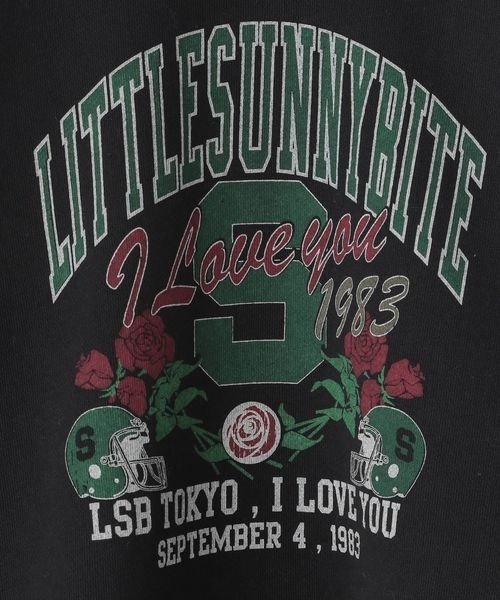 LOWRYS FARM（ローリーズファーム）の「ＬＳＢピグメントプリントプルオーバー　172965（スウェット・キッズ・ブルー/ブラック/ピンク・110cm/130cm/150cm）」の14枚目の写真