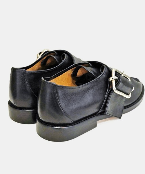 HED MAYNER(ヘドメイナー)の「【HED MAYNER】 MONK SHOE(ローファー・メンズ・ブラック・41)」の4枚目の写真