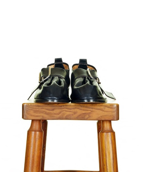 HED MAYNER(ヘドメイナー)の「【HED MAYNER】 MONK SHOE(ローファー・メンズ・ブラック・41)」の3枚目の写真