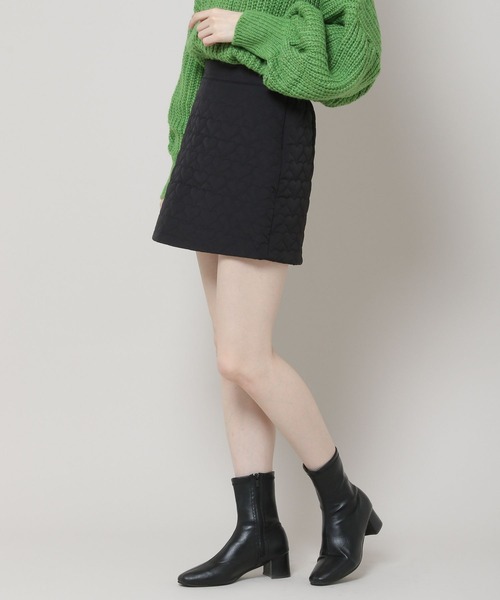 ALAND（エーランド）の「3.3 Field Trip／キルティングミニスカート 2180717（スカート・レディース・アイボリー/ブラック・FREE）」の15枚目の写真