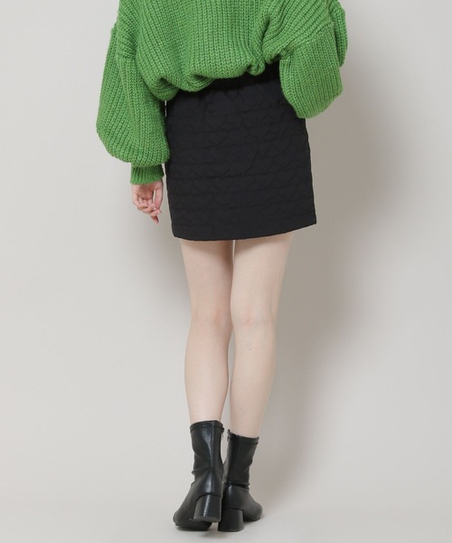 ALAND（エーランド）の「3.3 Field Trip／キルティングミニスカート 2180717（スカート・レディース・アイボリー/ブラック・FREE）」の17枚目の写真