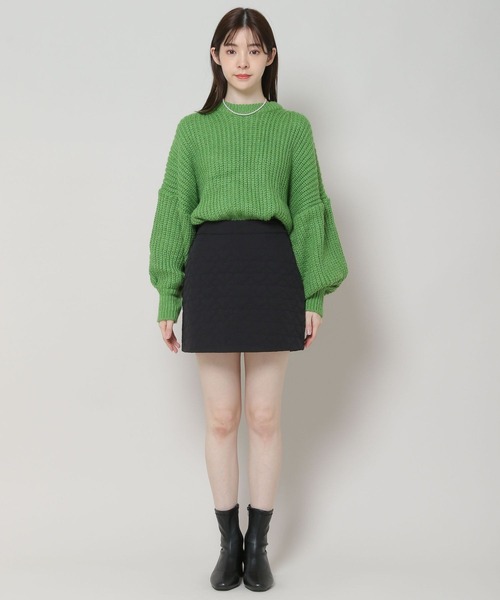 ALAND（エーランド）の「3.3 Field Trip／キルティングミニスカート 2180717（スカート・レディース・アイボリー/ブラック・FREE）」の18枚目の写真