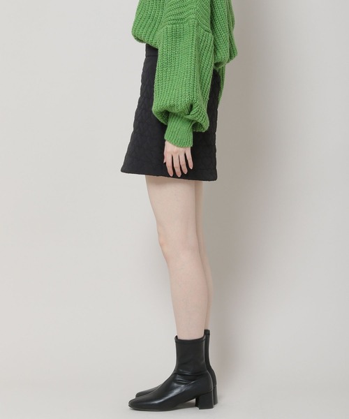 ALAND（エーランド）の「3.3 Field Trip／キルティングミニスカート 2180717（スカート・レディース・アイボリー/ブラック・FREE）」の20枚目の写真