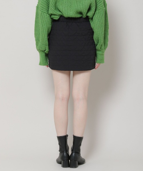 ALAND（エーランド）の「3.3 Field Trip／キルティングミニスカート 2180717（スカート・レディース・アイボリー/ブラック・FREE）」の21枚目の写真