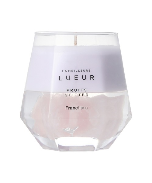 Francfranc(フランフラン)の「リュール キャンドル ピンク(フルーツグリッター)(キャンドル・レディース・ピンク・FREE)」の2枚目の写真