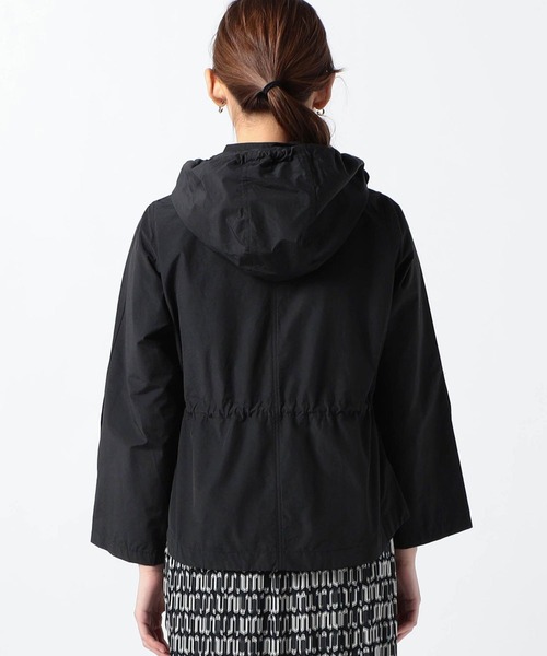 Grand PARK（グランドパーク）の「撥水 綿ナイロンブルゾン（ブルゾン・レディース・モカ/ブラック/ライトベージュ/カーキ・FREE）」の12枚目の写真