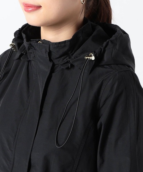 Grand PARK（グランドパーク）の「撥水 綿ナイロンブルゾン（ブルゾン・レディース・モカ/ブラック/ライトベージュ/カーキ・FREE）」の14枚目の写真