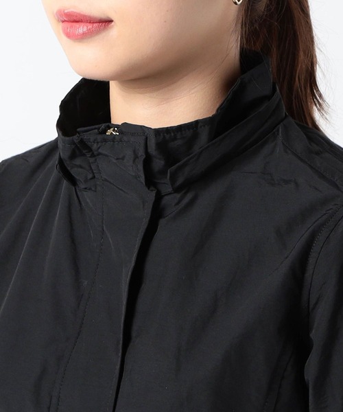 Grand PARK（グランドパーク）の「撥水 綿ナイロンブルゾン（ブルゾン・レディース・モカ/ブラック/ライトベージュ/カーキ・FREE）」の15枚目の写真