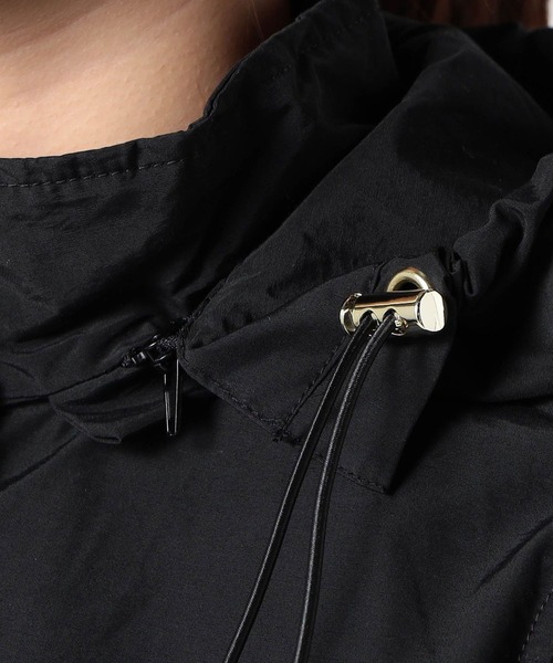 Grand PARK（グランドパーク）の「撥水 綿ナイロンブルゾン（ブルゾン・レディース・モカ/ブラック/ライトベージュ/カーキ・FREE）」の16枚目の写真