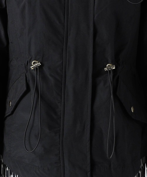 Grand PARK（グランドパーク）の「撥水 綿ナイロンブルゾン（ブルゾン・レディース・モカ/ブラック/ライトベージュ/カーキ・FREE）」の20枚目の写真