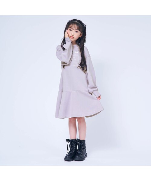 algy(アルジー)の「HAPPYワンピ(ワンピース・キッズ・ブラック/ラベンダー/サックスブルー・XX-SMALL/X-SMALL/SMALL/MEDIUM)」の4枚目の写真