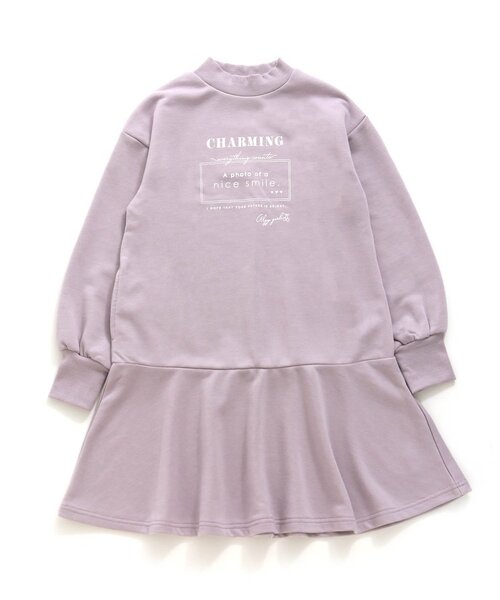 algy(アルジー)の「HAPPYワンピ(ワンピース・キッズ・ブラック/ラベンダー/サックスブルー・XX-SMALL/X-SMALL/SMALL/MEDIUM)」の5枚目の写真