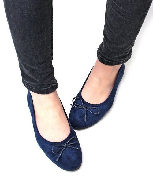 LibertyDoll（リバティードール）の「Liberty Doll / ストレッチフラットバレエパンプス（バレエシューズ・レディース・ネイビー/ブラック系その他/ライトグレー/ベージュ/テラコッタ/マスタード/グレイッシュベージュ/ブラック/ブラウン系その他/ピンクベージュ/グリーン/グレー/ワイン・3L/LL/M/L/S/SS）」の10枚目の写真