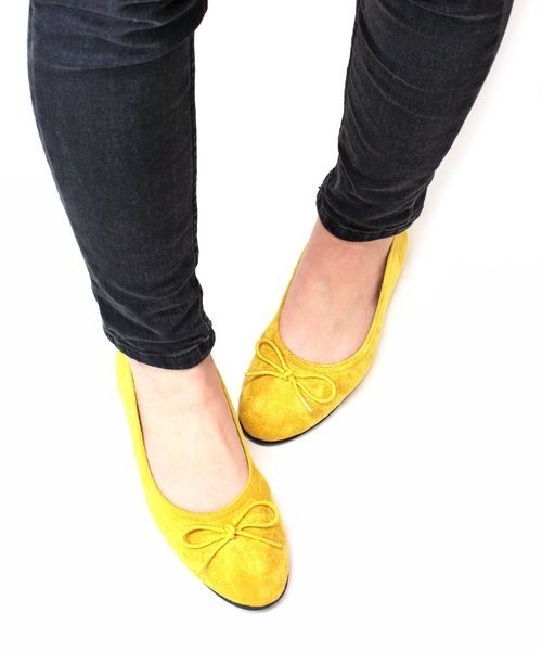 LibertyDoll（リバティードール）の「Liberty Doll / ストレッチフラットバレエパンプス（バレエシューズ・レディース・ネイビー/ブラック系その他/ライトグレー/ベージュ/テラコッタ/マスタード/グレイッシュベージュ/ブラック/ブラウン系その他/ピンクベージュ/グリーン/グレー/ワイン・3L/LL/M/L/S/SS）」の11枚目の写真