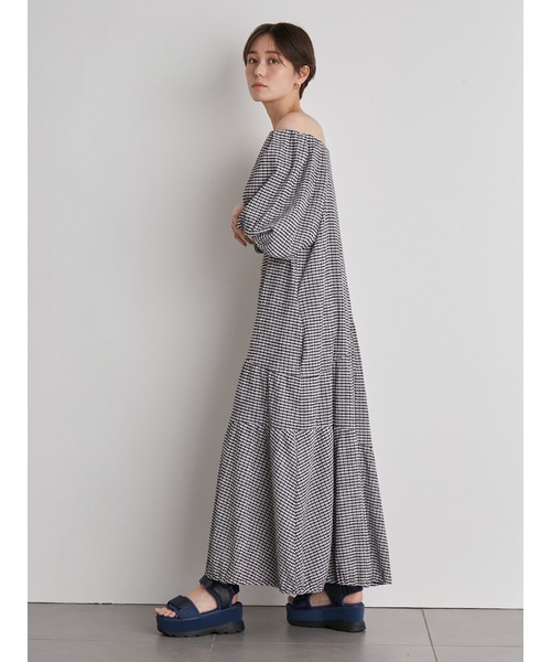 emmi atelier】ワッシャーコットンワンピース（ワンピース