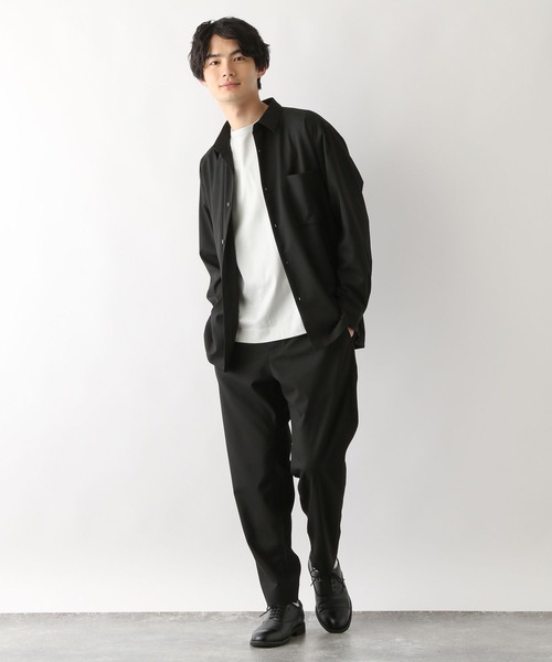 GLOBAL WORK（グローバルワーク）の「アーバンシャツ/163416（シャツ/ブラウス・メンズ・ブラック/その他/ネイビー・LARGE/MEDIUM/SMALL）」の10枚目の写真
