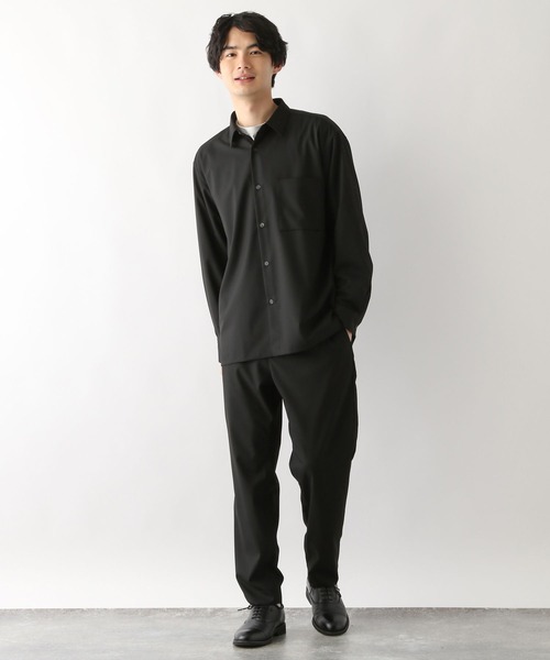 GLOBAL WORK（グローバルワーク）の「アーバンシャツ/163416（シャツ/ブラウス・メンズ・ブラック/その他/ネイビー・LARGE/MEDIUM/SMALL）」の11枚目の写真