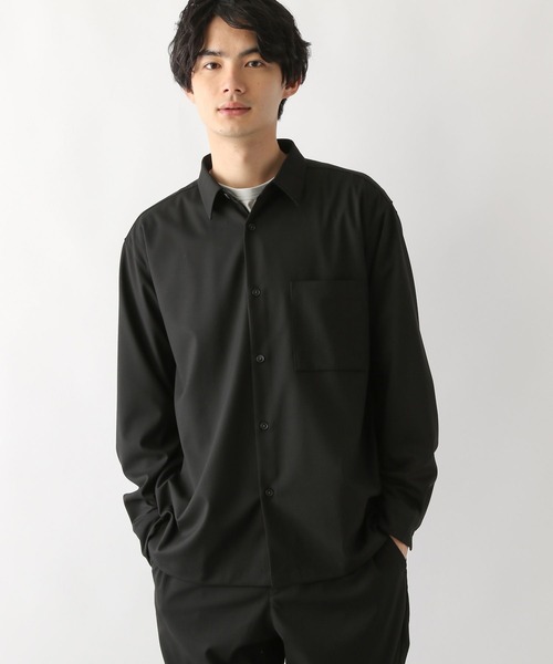 GLOBAL WORK（グローバルワーク）の「アーバンシャツ/163416（シャツ/ブラウス・メンズ・ブラック/その他/ネイビー・LARGE/MEDIUM/SMALL）」の12枚目の写真