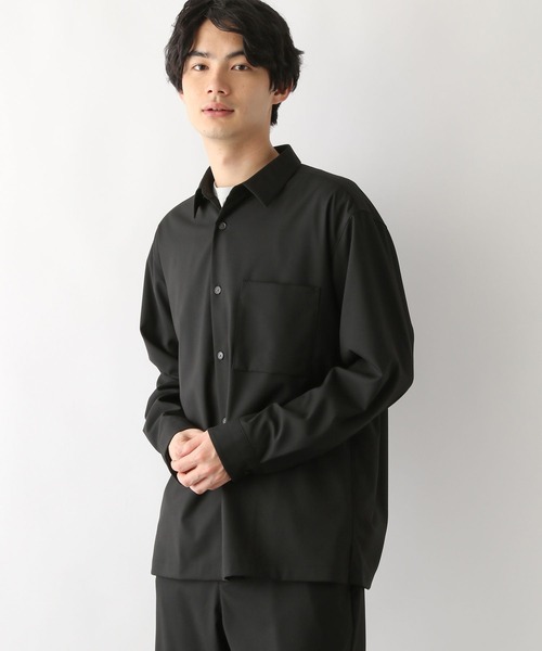 GLOBAL WORK（グローバルワーク）の「アーバンシャツ/163416（シャツ/ブラウス・メンズ・ブラック/その他/ネイビー・LARGE/MEDIUM/SMALL）」の14枚目の写真