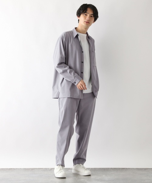 GLOBAL WORK（グローバルワーク）の「アーバンシャツ/163416（シャツ/ブラウス・メンズ・ブラック/その他/ネイビー・LARGE/MEDIUM/SMALL）」の19枚目の写真