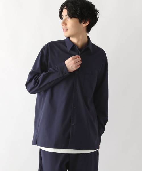 GLOBAL WORK（グローバルワーク）の「アーバンシャツ/163416（シャツ/ブラウス・メンズ・ブラック/その他/ネイビー・LARGE/MEDIUM/SMALL）」の18枚目の写真