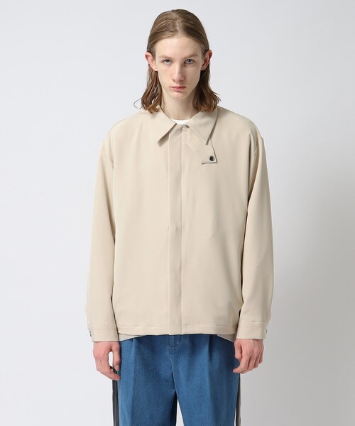 tk.TAKEO KIKUCHI(ティーケータケオキクチ)の「◆ヴィールマテリアルブルゾン(ブルゾン・メンズ・ブラック/ダークグリーン/ナチュラル・01/02/03)」の11枚目の写真