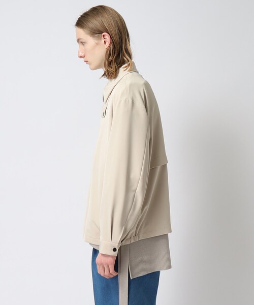 tk.TAKEO KIKUCHI(ティーケータケオキクチ)の「◆ヴィールマテリアルブルゾン(ブルゾン・メンズ・ブラック/ダークグリーン/ナチュラル・01/02/03)」の8枚目の写真