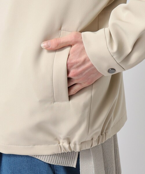 tk.TAKEO KIKUCHI(ティーケータケオキクチ)の「◆ヴィールマテリアルブルゾン(ブルゾン・メンズ・ブラック/ダークグリーン/ナチュラル・01/02/03)」の17枚目の写真