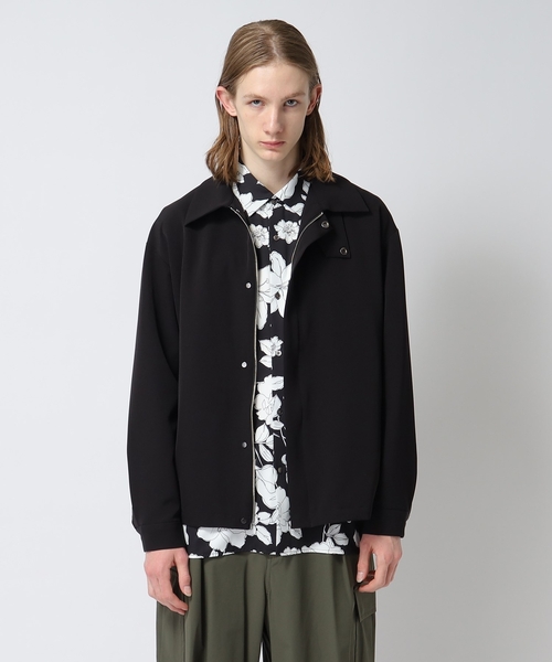 tk.TAKEO KIKUCHI(ティーケータケオキクチ)の「◆ヴィールマテリアルブルゾン(ブルゾン・メンズ・ブラック/ダークグリーン/ナチュラル・01/02/03)」の12枚目の写真