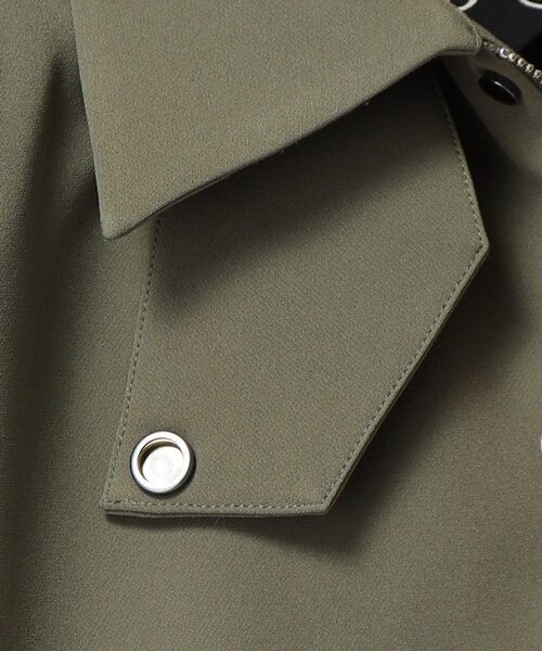 tk.TAKEO KIKUCHI(ティーケータケオキクチ)の「◆ヴィールマテリアルブルゾン(ブルゾン・メンズ・ブラック/ダークグリーン/ナチュラル・01/02/03)」の5枚目の写真