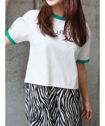 MURUA | リンガーTシャツ(Tシャツ/カットソー)